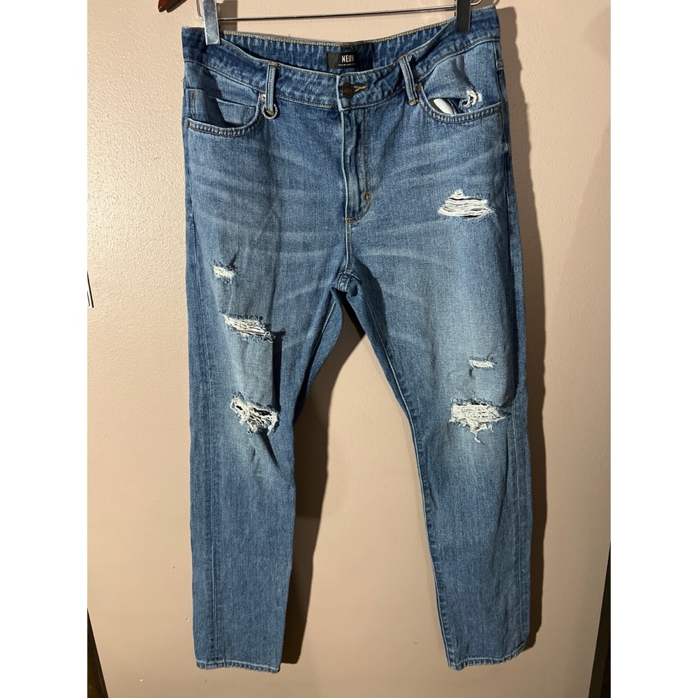 Neuw Blue Distressed Jeans